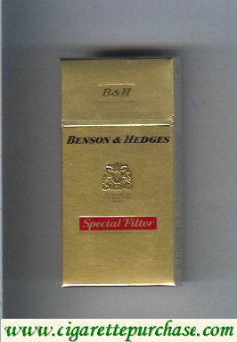 Benson and Hedges cigarettes Special Filter on red